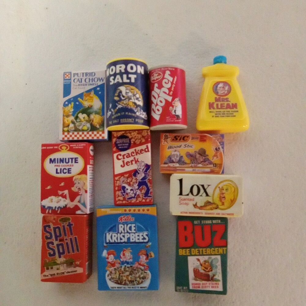 11 Mini Brands Advertising Set Of 11